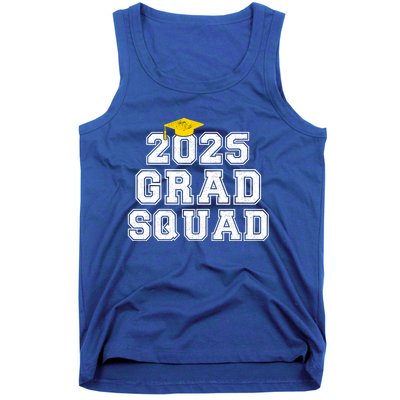 Grad Squad 2025 Vintage Graduation Senior Family Matching Gift Tank Top