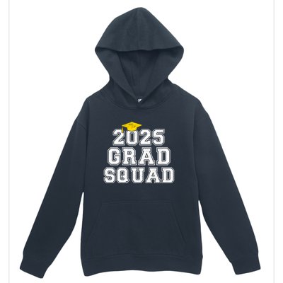 Grad Squad 2025 Vintage Graduation Senior Family Matching Gift Urban Pullover Hoodie