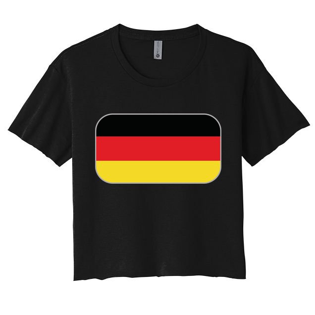 Team Germany | German Flag | German Sportswear Crop Top