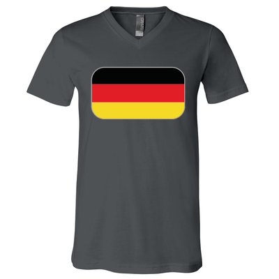 Team Germany | German Flag | German Sportswear V-Neck T-Shirt