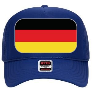 Team Germany | German Flag | German Sportswear High Crown Mesh Back Trucker Hat