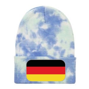 Team Germany | German Flag | German Sportswear Tie Dye 12in Knit Beanie