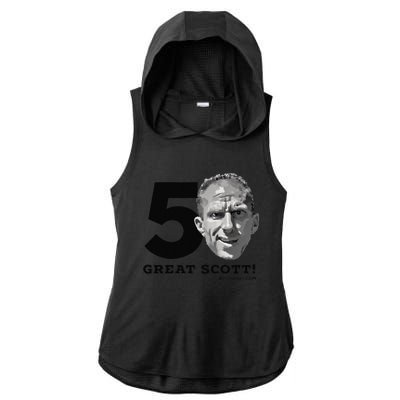 Great Scott 50 Ladies PosiCharge Tri-Blend Wicking Draft Hoodie Tank