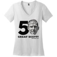 Great Scott 50 Women's V-Neck T-Shirt