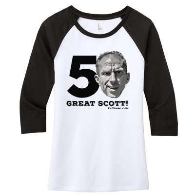 Great Scott 50 Women's Tri-Blend 3/4-Sleeve Raglan Shirt