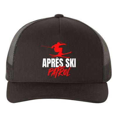 Great Skier 80s Retro Apresski Patrol Wear 90s Skiing Yupoong Adult 5-Panel Trucker Hat