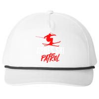 Great Skier 80s Retro Apresski Patrol Wear 90s Skiing Snapback Five-Panel Rope Hat