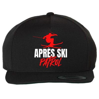 Great Skier 80s Retro Apresski Patrol Wear 90s Skiing Wool Snapback Cap