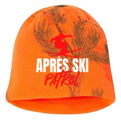 Great Skier 80s Retro Apresski Patrol Wear 90s Skiing Kati - Camo Knit Beanie