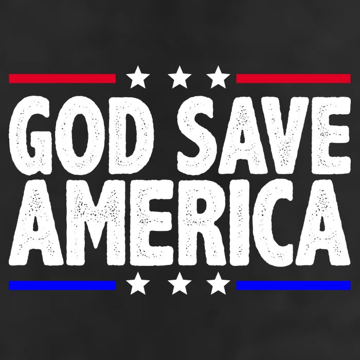 God Save America Political Election 7 Panel Mesh Trucker Snapback Hat