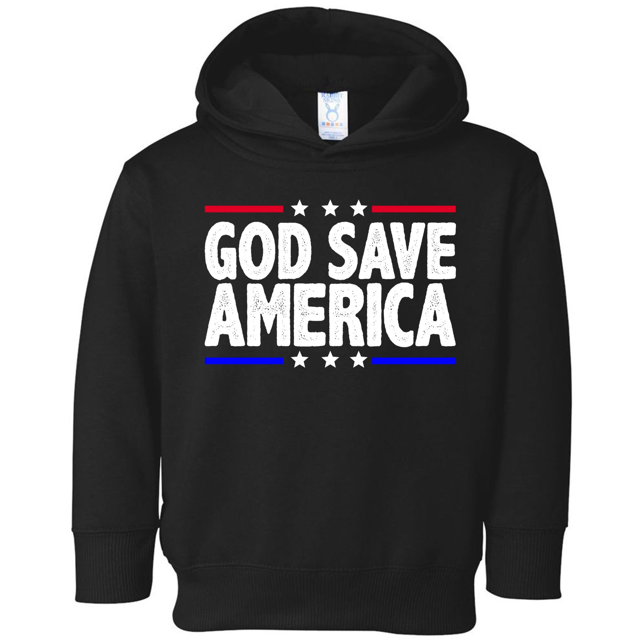 God Save America Political Election Toddler Hoodie