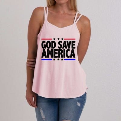 God Save America Political Election Women's Strappy Tank