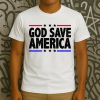 God Save America Political Election T-Shirt