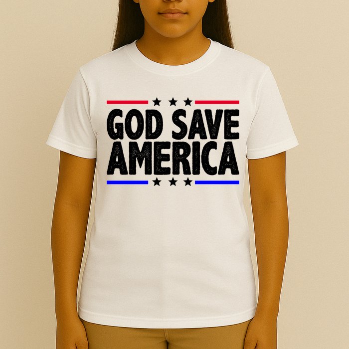 God Save America Political Election T-Shirt