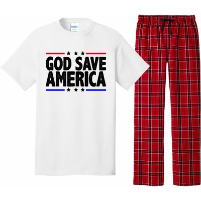 God Save America Political Election Pajama Set