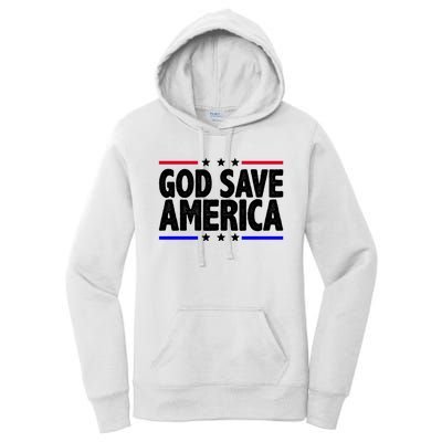 God Save America Political Election Women's Pullover Hoodie