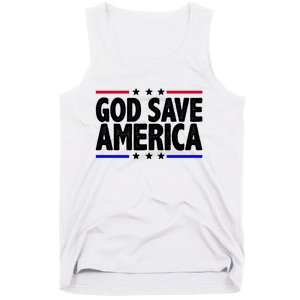 God Save America Political Election Tank Top