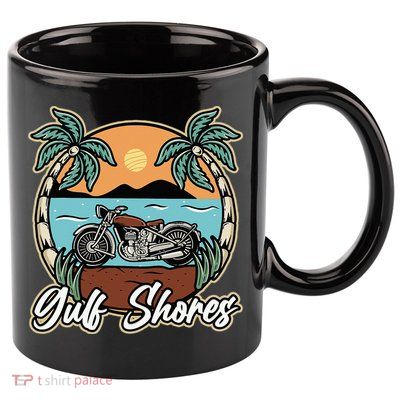 Gulf Shores Alabama AL Vintage Vacation Trip Orange Beach 11oz C Handle Ceramic Mug