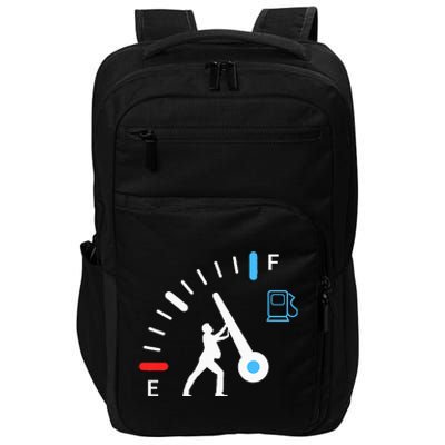 Gas Station Attendant Gas Pump Gasoline Fuel Impact Tech Backpack