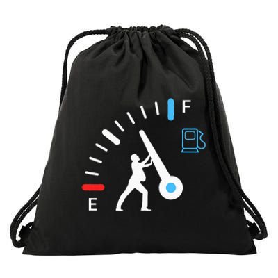 Gas Station Attendant Gas Pump Gasoline Fuel Drawstring Bag