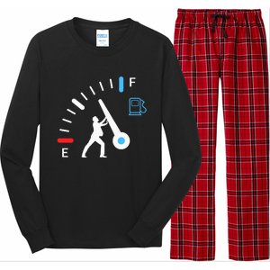 Gas Station Attendant Gas Pump Gasoline Fuel Long Sleeve Pajama Set