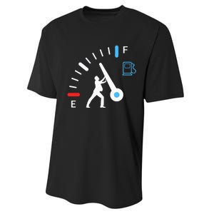 Gas Station Attendant Gas Pump Gasoline Fuel Performance Sprint T-Shirt