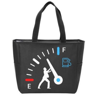 Gas Station Attendant Gas Pump Gasoline Fuel Zip Tote Bag