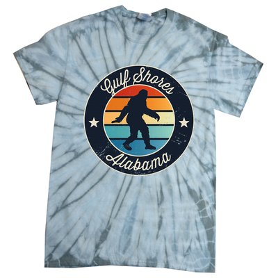 Gulf Shores Alabama Sasquatch Tie-Dye T-Shirt