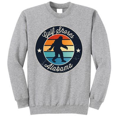 Gulf Shores Alabama Sasquatch Tall Sweatshirt