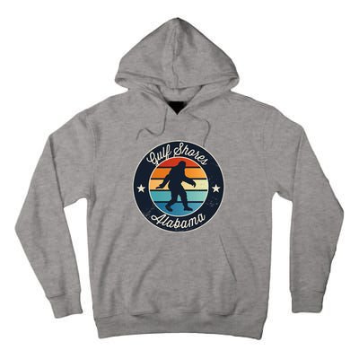 Gulf Shores Alabama Sasquatch Tall Hoodie