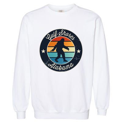 Gulf Shores Alabama Sasquatch Garment-Dyed Sweatshirt