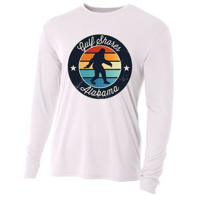 Gulf Shores Alabama Sasquatch Cooling Performance Long Sleeve Crew