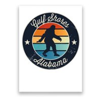 Gulf Shores Alabama Sasquatch Poster