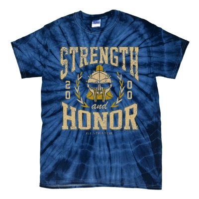 Gladiator Strength And Honor Tie-Dye T-Shirt