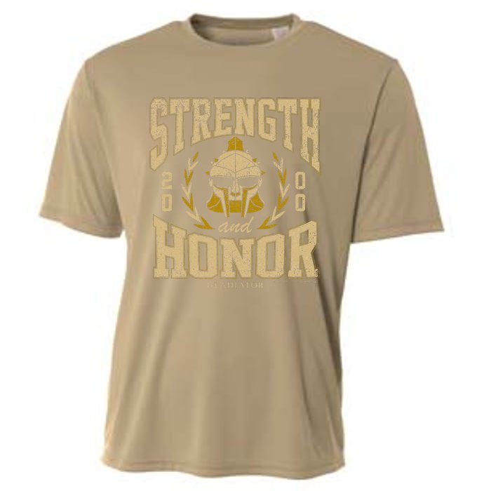 Gladiator Strength And Honor Cooling Performance Crew T-Shirt