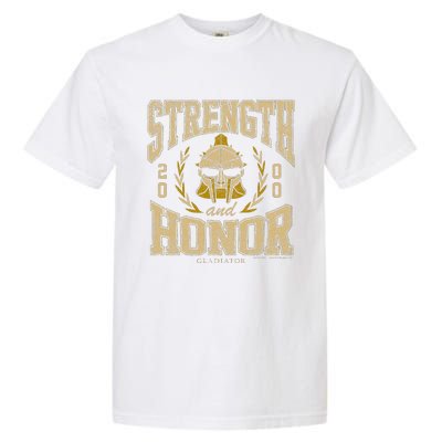 Gladiator Strength And Honor Garment-Dyed Heavyweight T-Shirt