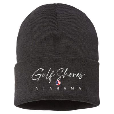 Gulf Shores Alabama Sustainable Knit Beanie