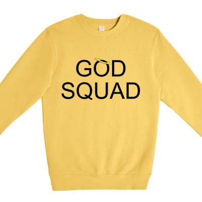 God Squad Angel Halo Premium Crewneck Sweatshirt