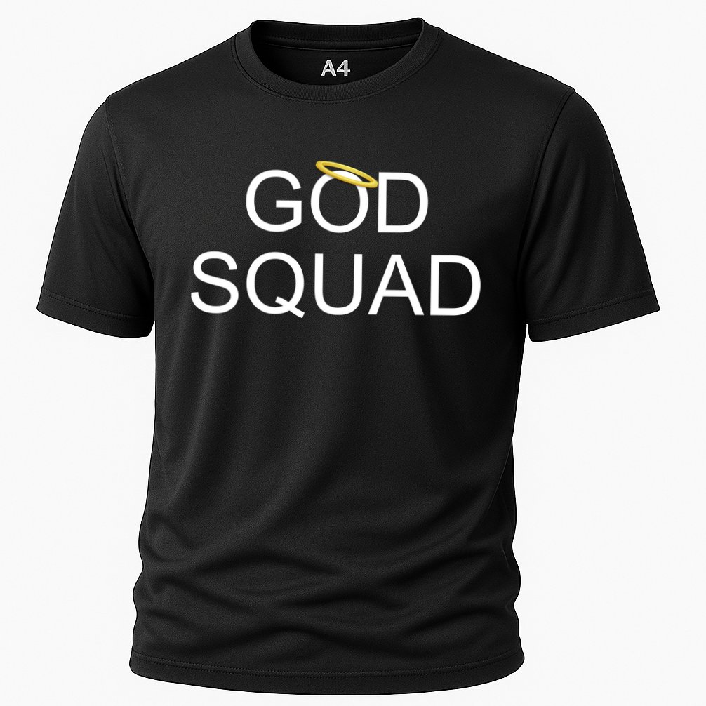 God Squad Angel Halo Cooling Performance Crew T-Shirt