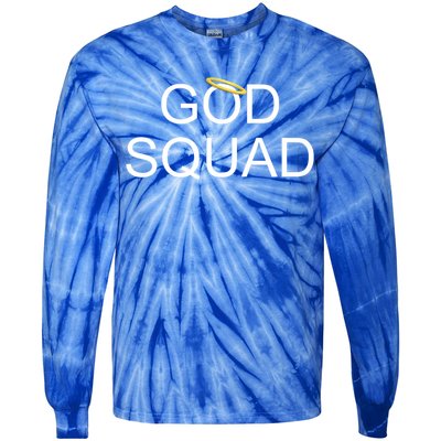 God Squad Angel Halo Tie-Dye Long Sleeve Shirt