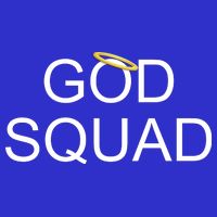 God Squad Angel Halo Zip Tote Bag