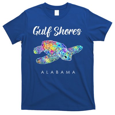 Gulf Shores Alabama Watercolor Sea Turtle T-Shirt