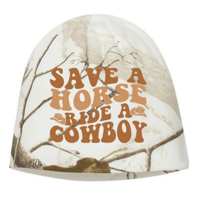 Groovy Save A Horse Ride A Cowboy Kati - Camo Knit Beanie