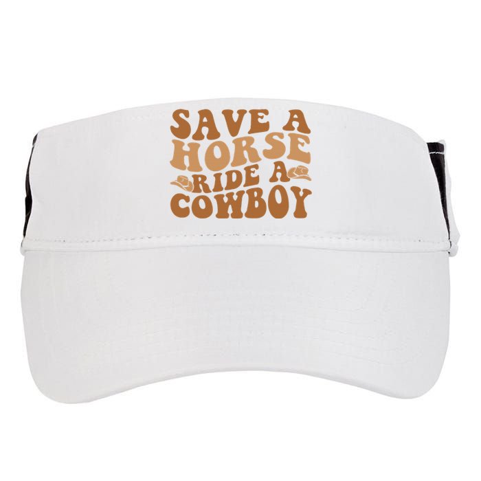 Groovy Save A Horse Ride A Cowboy Adult Drive Performance Visor