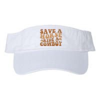 Groovy Save A Horse Ride A Cowboy Valucap Bio-Washed Visor