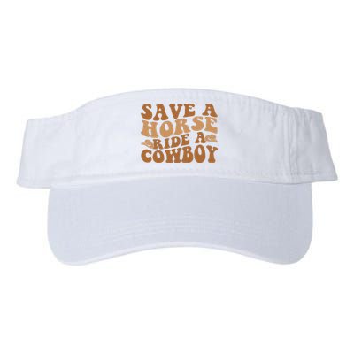 Groovy Save A Horse Ride A Cowboy Valucap Bio-Washed Visor