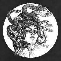 Greek Snakes Ancient Greece Mythology Gothic Goddess 11oz C Handle Ceramic Mug