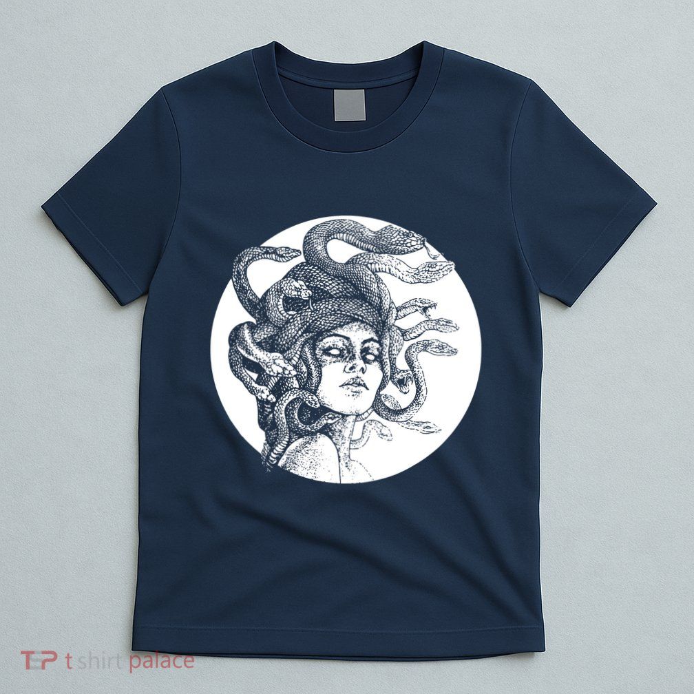 Greek Snakes Ancient Greece Mythology Gothic Goddess T-Shirt
