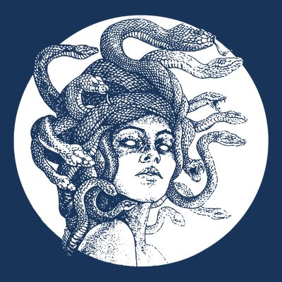 Greek Snakes Ancient Greece Mythology Gothic Goddess T-Shirt