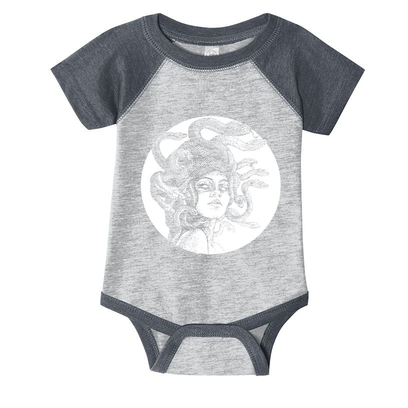 Greek Snakes Ancient Greece Mythology Gothic Goddess Infant Baby Jersey Bodysuit